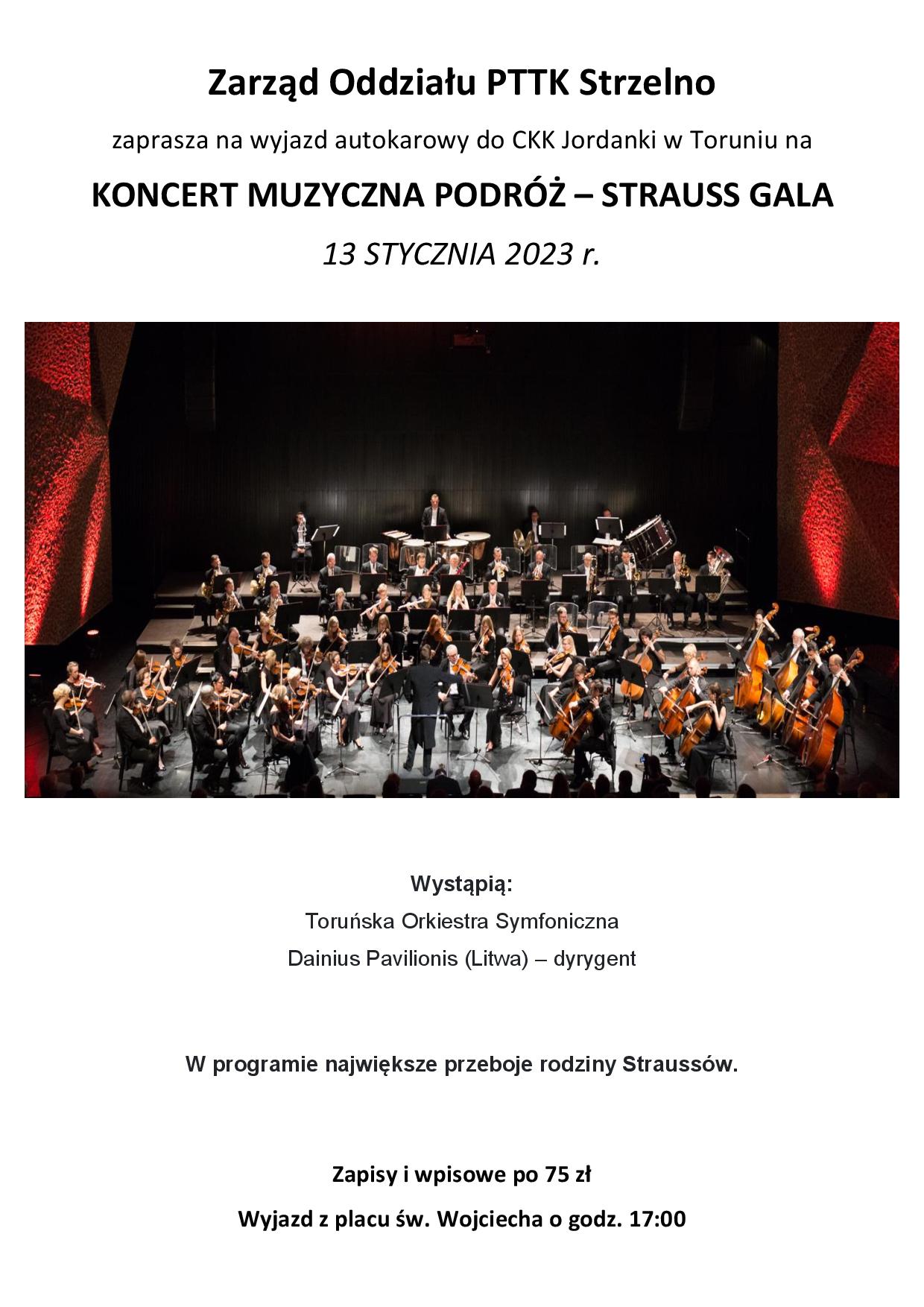Koncert – Muzyczna Podróż – Strauss Gala